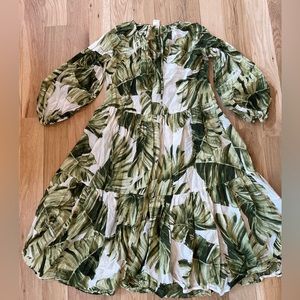 H&M cotton maxi dress